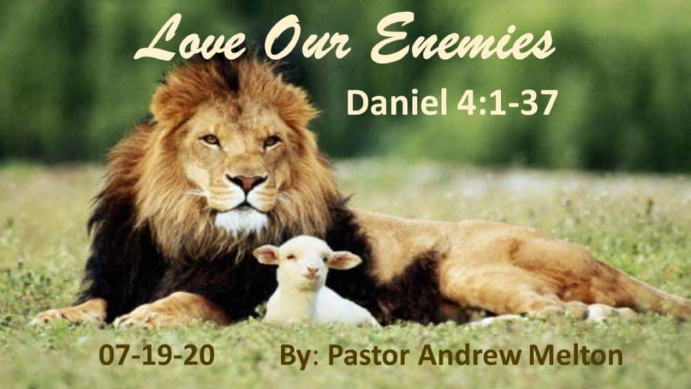 Love for Our Enemies