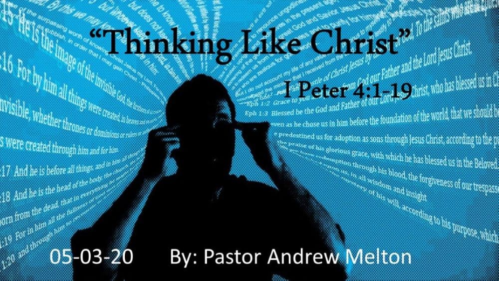 Thinking Like Christ