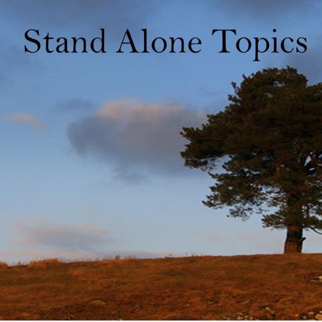 Stand Alone Topics